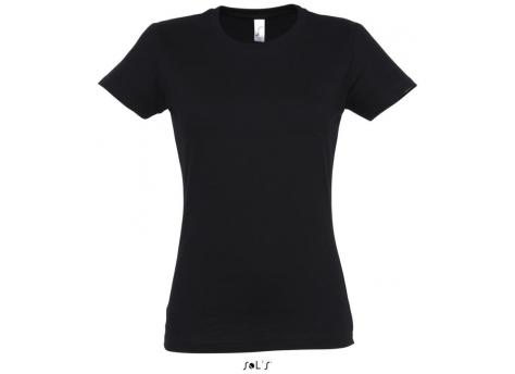 Фуфайка (футболка) IMPERIAL женская,Глубокий черный М