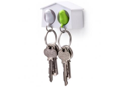 Держатель и брелок для ключей двойной Mini Duo Sparrow