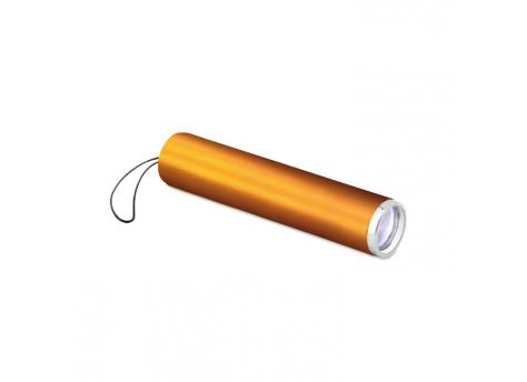 Брелок-фонарик Laiton с подсветкой Logo, оранжевый