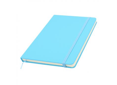 Блокнот A5 Monte в твёрдом переплёте, голубой