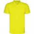 Футболка поло MONZHA мужская, ФЛУОРЕСЦЕНТНЫЙ ЖЕЛТЫЙ M