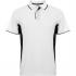 Спортивная футболка поло MONTMELO мужская, БЕЛЫЙ/ЧЕРНЫЙ 3XL
