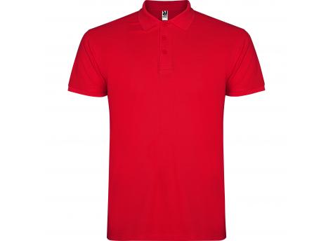 Футболка поло детская STAR КРАСНЫЙ, 1/2