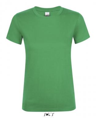 Фуфайка (футболка) REGENT женская,Ярко-зелёный S