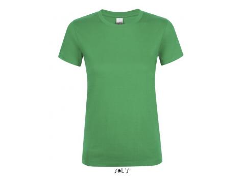 Фуфайка (футболка) REGENT женская,Ярко-зелёный XL