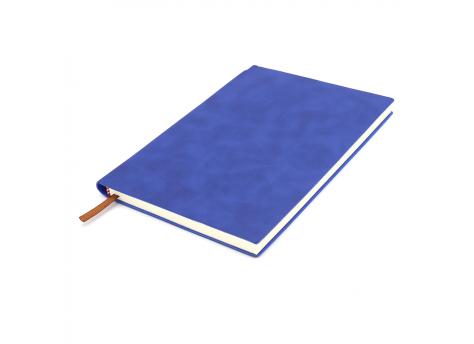 Блокнот A5 Donnie в мягком переплёте c карманом для ручки, синий