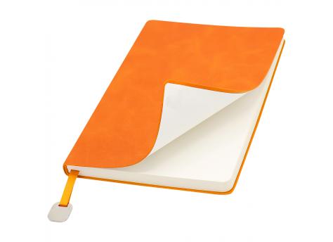 Ежедневник A5 недатированный Farfalla в мягком переплёте, оранжевый