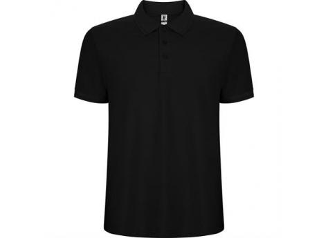 Футболка поло PEGASO PREMIUM мужская, ЧЕРНЫЙ XL