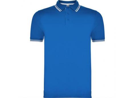 Футболка поло MONTREAL мужская, КОРОЛЕВСКИЙ СИНИЙ/БЕЛЫЙ M
