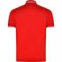 Футболка поло MONTREAL мужская, КРАСНЫЙ/БЕЛЫЙ M