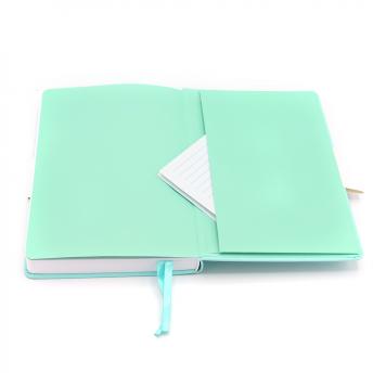 Блокнот A5 Veles в твёрдом переплёте, бирюзовый