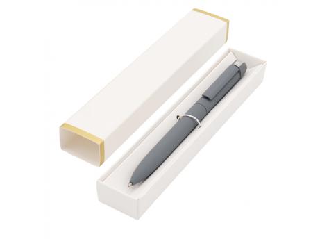 Ручка Espada в коробке Cradle белой с позолотой, серый
