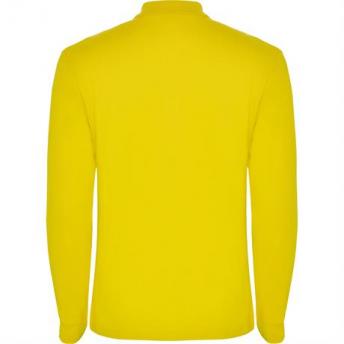 Футболка поло ESTRELLA L/S мужская, ЖЕЛТЫЙ L