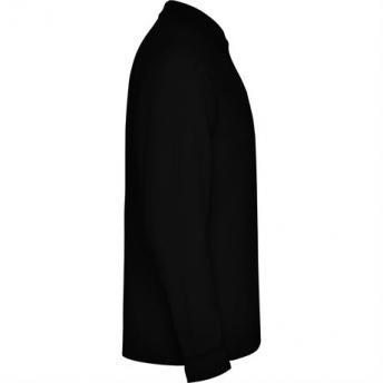 Футболка поло ESTRELLA L/S мужская, ЧЕРНЫЙ XL