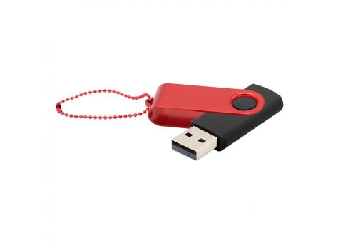 Флешка Designer To Go 2.0 USB 16Gb, черный/красный