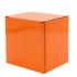 Коробка глянцевая для кружки Make me, оранжевая