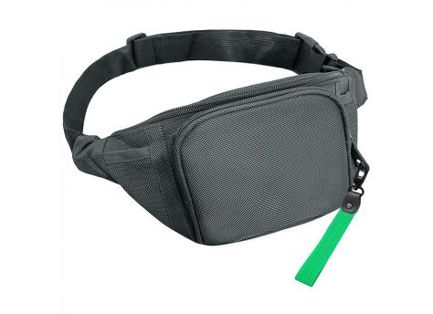 Поясная сумка SPLIT TO GO, Серый/Зелёный