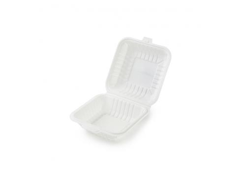 Контейнер для гамбургера из кукурузного крахмала, 6 дюймов  (15 см)