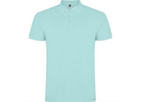 Футболка поло STAR мужская, МЯТНЫЙ ЗЕЛЕНЫЙ M