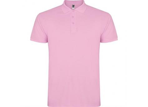 Футболка поло STAR мужская, СВЕТЛО-РОЗОВЫЙ 2XL