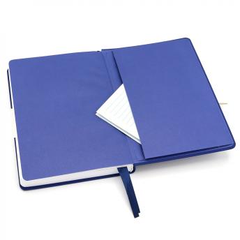 Блокнот A5 Veles в твёрдом переплёте, тёмно-синий