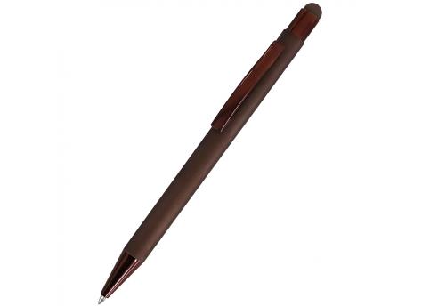 Ручка металлическая Elysia софт-тач, бронза