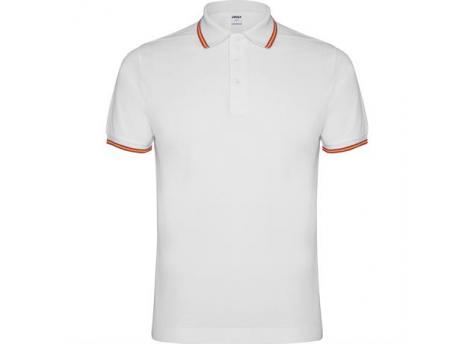 Футболка поло NATION мужская, БЕЛЫЙ XL