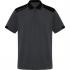 Футболка поло SAMURAI мужская, СВИНЦОВЫЙ/ЧЕРНЫЙ S
