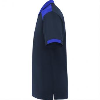 Футболка поло SAMURAI мужская, МОРСКОЙ СИНИЙ/КОРОЛЕВСКИЙ СИНИЙ 2XL