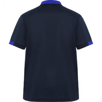 Футболка поло SAMURAI мужская, МОРСКОЙ СИНИЙ/КОРОЛЕВСКИЙ СИНИЙ 3XL