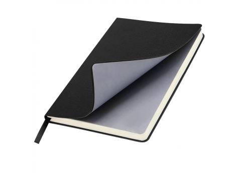 Ежедневник A5 недатированный Stefano в мягком переплёте, черный