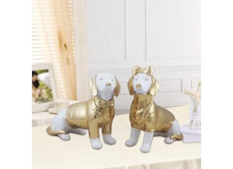 Набор статуэток "Влюбленные собачки"