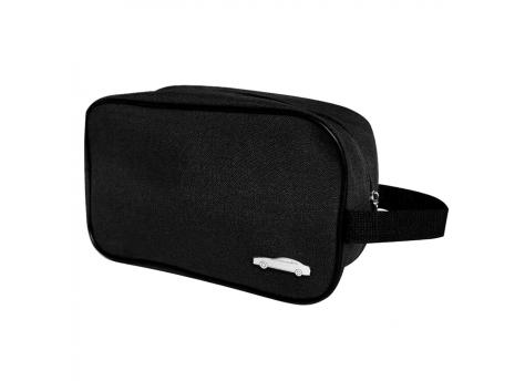 Несессер Колумб с шильдом - машина, чёрный