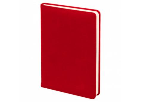 Ежедневник City Soft А5, красный, недатированный, в твердой обложке