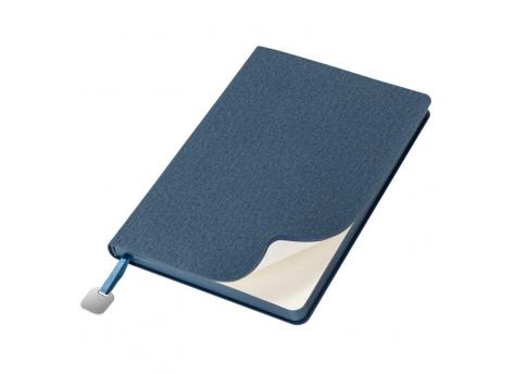 Ежедневник Flexy Cambric А5, темно-синий, недатированный, в гибкой обложке