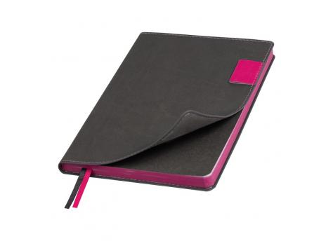Ежедневник Flexy Freedom Latte А5, серый/розовый, недатированный, в гибкой обложке