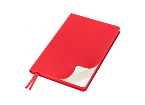Ежедневник Flexy Happy Line А5, красный, недатированный, в гибкой обложке