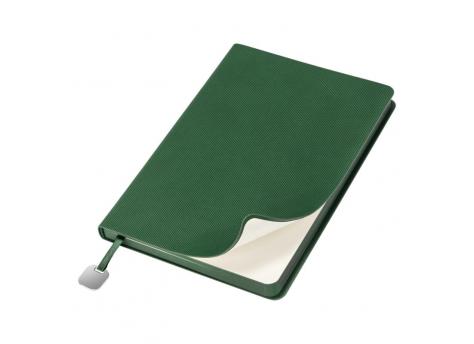 Ежедневник Flexy Happy Line А5, зеленый, недатированный, в гибкой обложке
