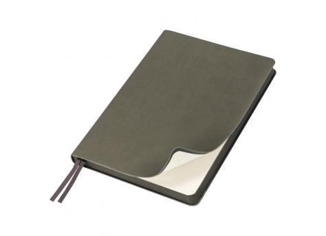 Ежедневник Flexy Soft Touch Latte А5, серый, недатированный, в гибкой обложке