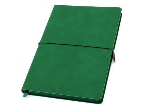 Ежедневник A5 недатированный Massimo в мягком переплёте, темно-зеленый