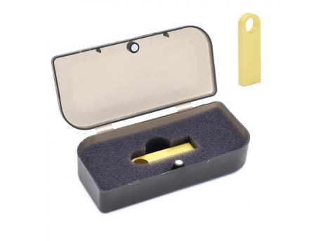 Флешка Гильдия 16 Гб в футляре, золотистая