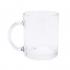 Стеклянная кружка KAFFIR, Сублимация, Белый