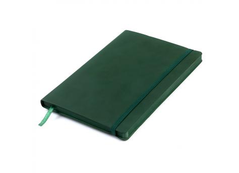 Ежедневник A5 недатированный Montero в мягком переплёте, тёмно-зелёный-S