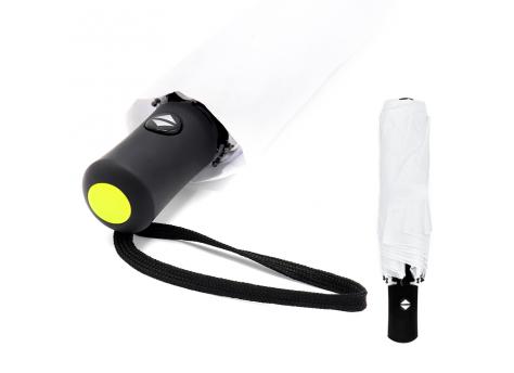 Автоматический противоштормовой зонт Vortex To Go, белый/жёлтый