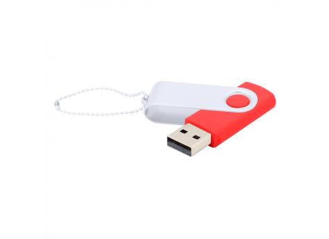 Флешка Designer To Go 2.0 USB 16Gb, красный/белый
