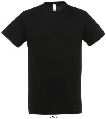 Фуфайка (футболка) REGENT мужская,Глубокий черный L