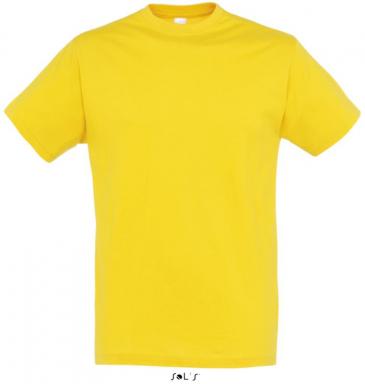 Фуфайка (футболка) REGENT мужская,Жёлтый 3XL