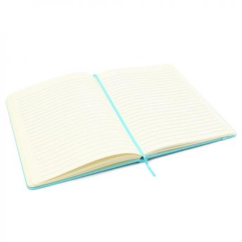Блокнот A5 Monte в твёрдом переплёте, бирюзовый