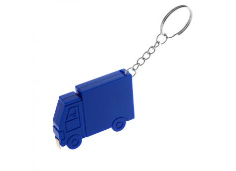 Брелок-рулетка Грузовик, 1 метр, синий