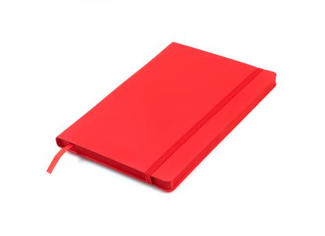 Ежедневник A5 недатированный Montero в мягком переплёте, красный-S
